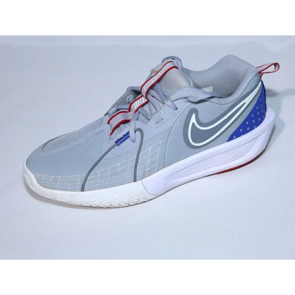 Nike GT Cut 3 GS Wolf Grey Astronomy Blue FD7033-004 Sz 7Y Basketball Shoes